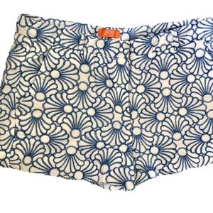 JOE Fresh Women's Floral Embroidered Shorts Sz8